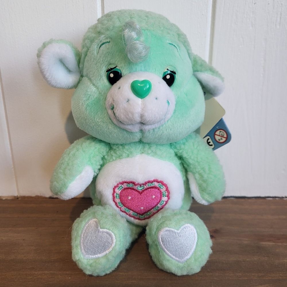 Care Bear Cousins Gentle Heart Lamb 8" Plush 20th Anniversary 2003 New‎ With Tag